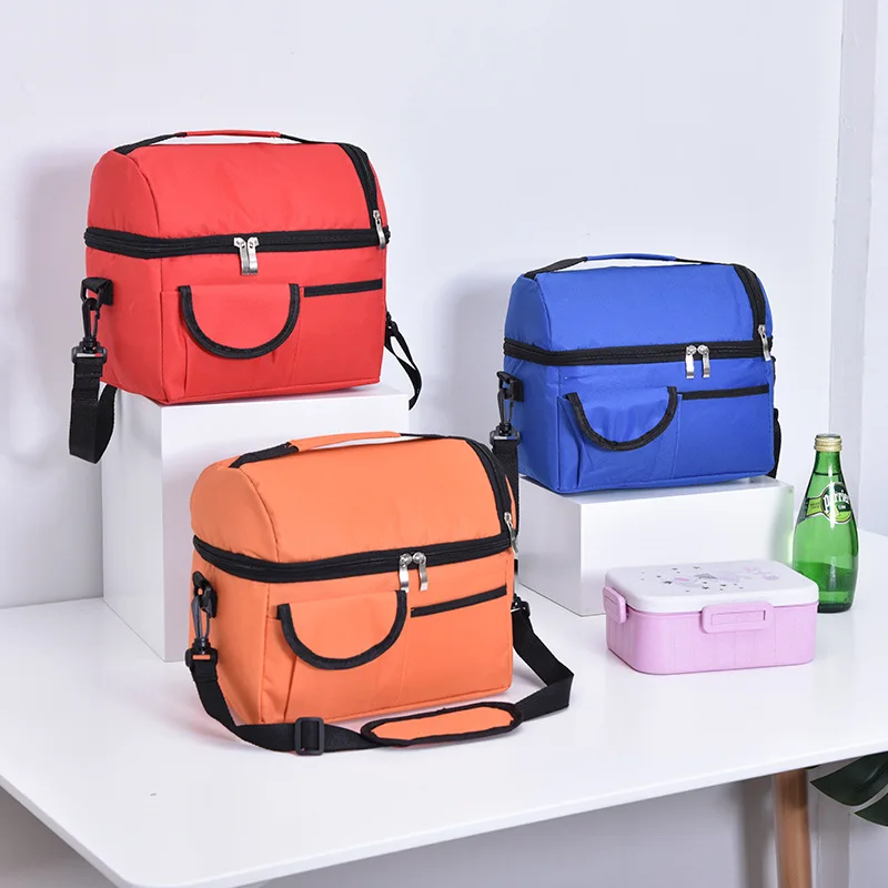 

Women's Thermal Lunch Bag Fashion Large-Capacity Waterproof Women Men Work Picnic Dinner Tote Box Food Cooler Storage Handbags