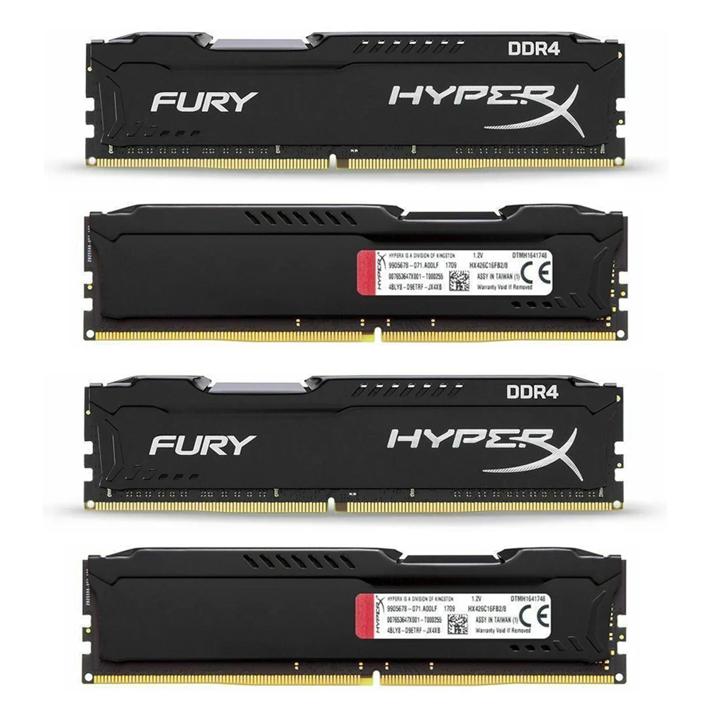 DDR4 16GB 32GB RAM 2666MHz Desktop Memory for HyperX FURY DIMM PC Memory PC4-21300 1.2V Memoria RAM DDR4 Memory Module
DDR4 16GB 32GB RAM 2666MHz Desktop Memory for HyperX FURY DIMM PC Memory PC4-21300 1.2V Memoria RAM DDR4 Memory Module