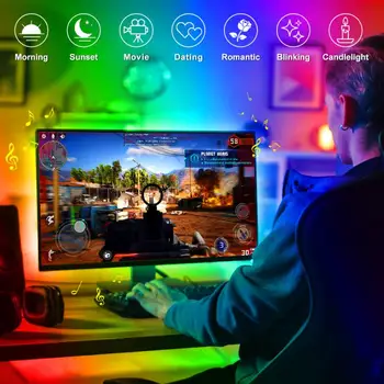 5V USB LED Strip Light Flexible Ribbon Diode Tape Flexible Neon Ledstrip Bluetooth Music Strip TV TV Monitor Backlight
5V USB LED Strip Light Flexible Ribbon Diode Tape Flexible Neon Ledstrip Bluetooth Music Strip TV TV Monitor Backlight