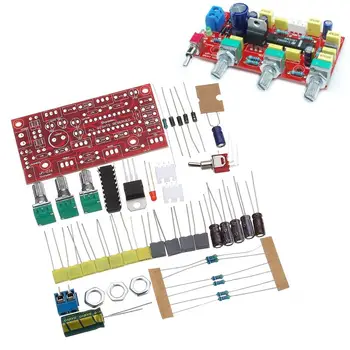 CLAITE LM1036 OP-AMP HIFI Amplifier Preamplifier Volume Tone EQ Control Board DIY Kit
CLAITE LM1036 OP-AMP HIFI Amplifier Preamplifier Volume Tone EQ Control Board DIY Kit