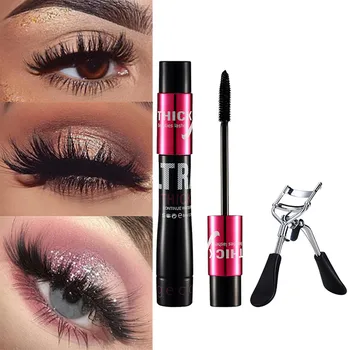 Black Waterproof Makeup Eyelash Long Curling Mascara Eyelash Clip Tool Set Single Pack Mascara Eyelash Curler Set
Black Waterproof Makeup Eyelash Long Curling Mascara Eyelash Clip Tool Set Single Pack Mascara Eyelash Curler Set