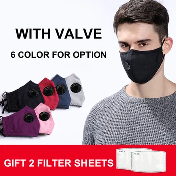 Face Mask with Breath Valve PM2.5 dust Filter Repeatable Washable anti-virus Fog Splash Proof masque mascarillas fp2 dust mask
Face Mask with Breath Valve PM2.5 dust Filter Repeatable Washable anti-virus Fog Splash Proof masque mascarillas fp2 dust mask