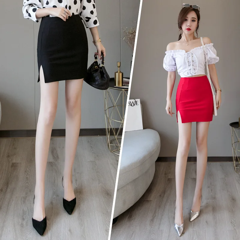 2019 Summer New Style Korean-style Black And White with Pattern Slit Wrapped Skirt Slimming High-waisted One-step Skirt Elastici
2019 Summer New Style Korean-style Black And White with Pattern Slit Wrapped Skirt Slimming High-waisted One-step Skirt Elastici