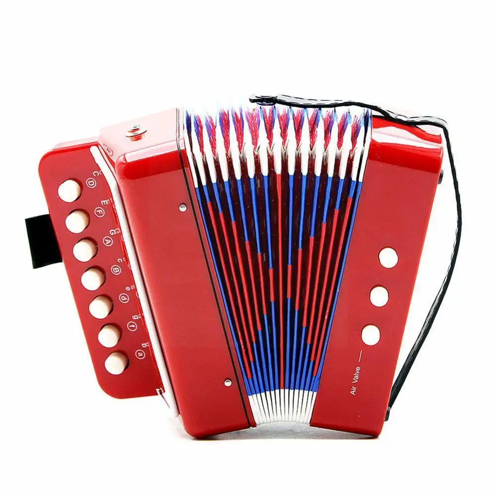Accordion 8 Key Mini Children’s Educational Button Piano Musical Instrument Toy Practi Z8J7 | Спорт и развлечения