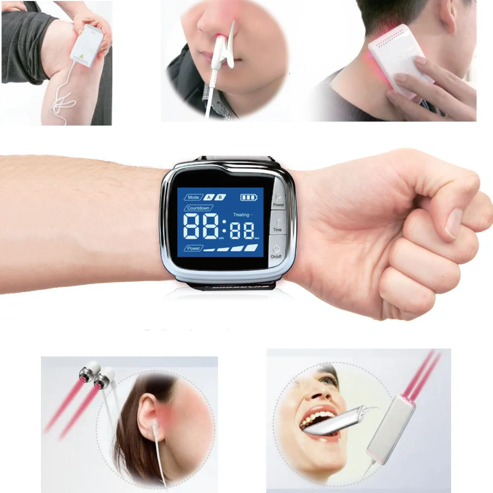 TV Shopping Hot Sale LLLT Cold Laser Physical Therapy Apparatus Wrist Watch for Diabetics,Tinnitus,Pain in Throat
TV Shopping Hot Sale LLLT Cold Laser Physical Therapy Apparatus Wrist Watch for Diabetics,Tinnitus,Pain in Throat