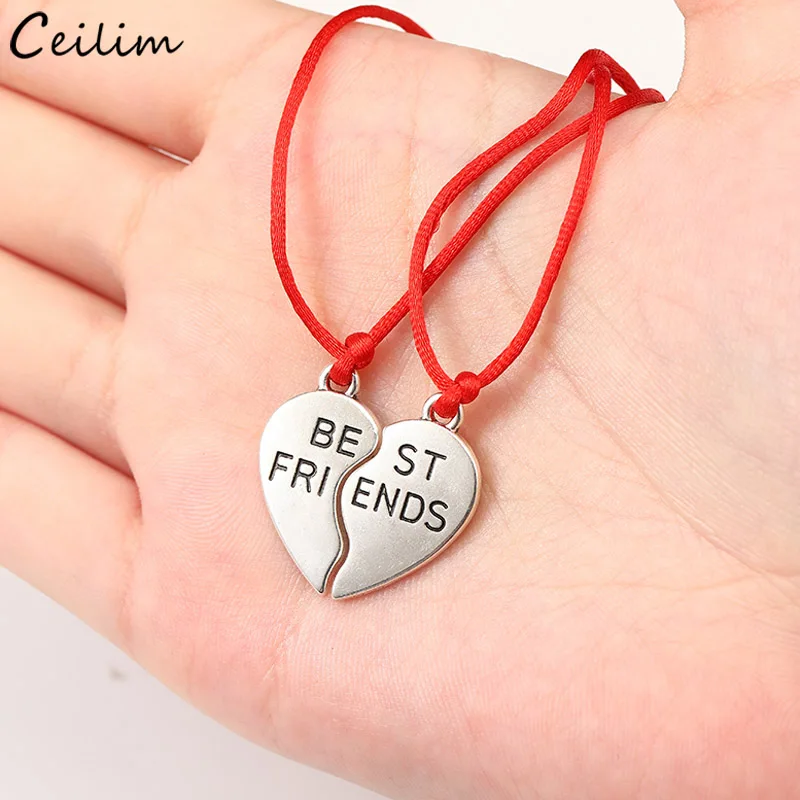 2PCS/Set Broken Heart Charm Best Friends Bracelet Women Adjustable Lucky Red String Distance Bracelets 2019 Friendship Jewelry
2PCS/Set Broken Heart Charm Best Friends Bracelet Women Adjustable Lucky Red String Distance Bracelets 2019 Friendship Jewelry