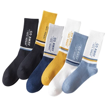 1 Pair Autumn Winter New Fashion Trend Cotton Women Socks Casual Comfortable Soft Letter Printing Sports Style Men Socks 
1 Pair Autumn Winter New Fashion Trend Cotton Women Socks Casual Comfortable Soft Letter Printing Sports Style Men Socks