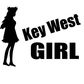 Personality Key West Girl Car Sticker Accessories Decal Car Window Decorative Vinyl Cover Waterproof PVC 25cm X 19cm
Personality Key West Girl Car Sticker Accessories Decal Car Window Decorative Vinyl Cover Waterproof PVC 25cm X 19cm
