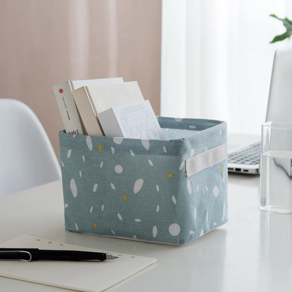 Creative Storage Basket For makeup books Printing Cosmetics Container Multifunction Cotton Linen Storage Basket Table Box
Creative Storage Basket For makeup books Printing Cosmetics Container Multifunction Cotton Linen Storage Basket Table Box
