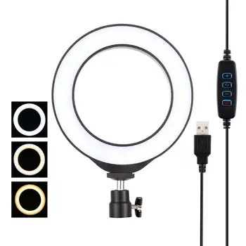 Led Ring Light 26cm Video Light 10 Inch Photo Studio Kits with Tripod Stand Photography Lighting Makeup for Phone Youtube Live
Led Ring Light 26cm Video Light 10 Inch Photo Studio Kits with Tripod Stand Photography Lighting Makeup for Phone Youtube Live