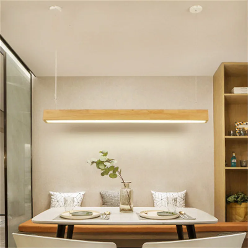 Nordic Chandelier Modern Minimalist Rectangular Office Lamp Led Solid Wood Japanese Long Strip Bedroom Engineering Studio Lamps
Nordic Chandelier Modern Minimalist Rectangular Office Lamp Led Solid Wood Japanese Long Strip Bedroom Engineering Studio Lamps