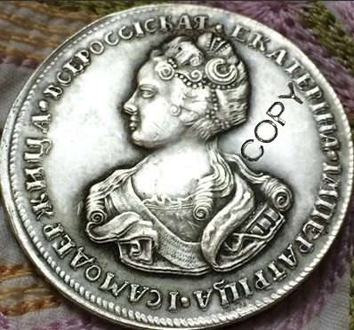 Копировальная монета 1726 копировальная серебро 100%|coin jewellery|coin cell battery cr2032coin folder |