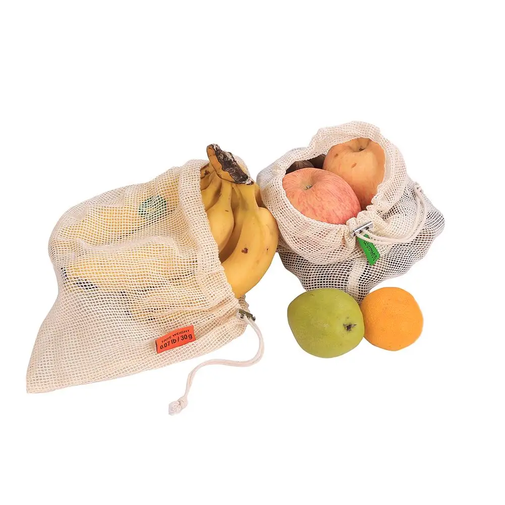 Vegetable Bags Popular Cotton Fruit And Vegetable With Drawstring Reusable Home 1PC Kitchen Storage Mesh Bags Machine Washable
Vegetable Bags Popular Cotton Fruit And Vegetable With Drawstring Reusable Home 1PC Kitchen Storage Mesh Bags Machine Washable