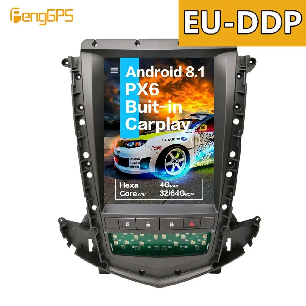 Tesla Screen Android px6 For Cadillac SRX 2013+ Car multimedia Stereo player Radio Carplay GPS Navigation Head unit
Tesla Screen Android px6 For Cadillac SRX 2013+ Car multimedia Stereo player Radio Carplay GPS Navigation Head unit