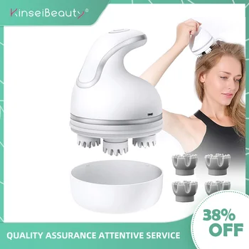 3D waterproof Electric Head Massager Wireless Scalp Massage Pet Body deep tissue Kneading Vibrating Device 
3D waterproof Electric Head Massager Wireless Scalp Massage Pet Body deep tissue Kneading Vibrating Device