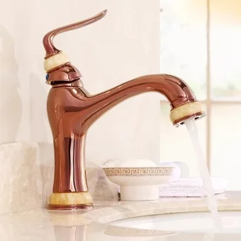 HOT rose gold and Marble Bathroom Vanity Sink Faucet Single Handle Brass Hot and Cold Mixers Single Handle
HOT rose gold and Marble Bathroom Vanity Sink Faucet Single Handle Brass Hot and Cold Mixers Single Handle