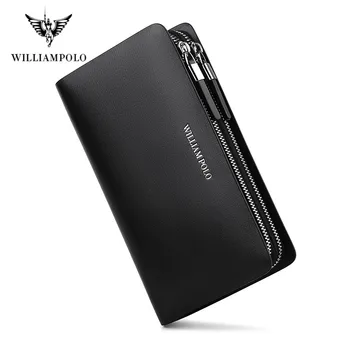 Fashion luxury men's wallet Genuine Leather multi-card phone bag men's clutch bag long coin purse business wallet men 
Fashion luxury men's wallet Genuine Leather multi-card phone bag men's clutch bag long coin purse business wallet men