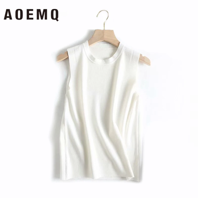 AOEMQ Fashion Sweater Women Tops 100% Wool Warm Sleeveless Sweaters Fall Vest Tops Solid Color Sweater&Vest Women Clothing
AOEMQ Fashion Sweater Women Tops 100% Wool Warm Sleeveless Sweaters Fall Vest Tops Solid Color Sweater&Vest Women Clothing