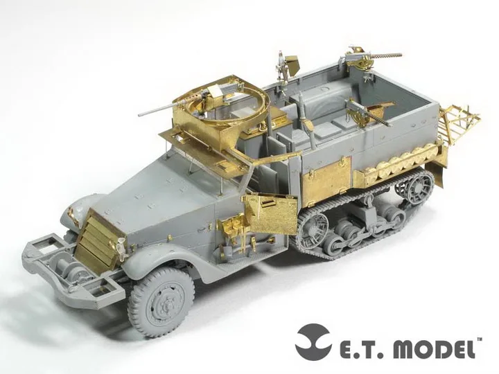 

E.T Model E35-144 1/35 WWII U.S. M2A1 Half-Track For DRAGON 6329 Etching parts