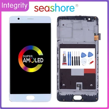 5.5"Original For OnePlus 3 LCD Display Touch Screen Digitizer Assembly For OnePLus 3 Display with Frame Replacement A3000 A3003
5.5"Original For OnePlus 3 LCD Display Touch Screen Digitizer Assembly For OnePLus 3 Display with Frame Replacement A3000 A3003