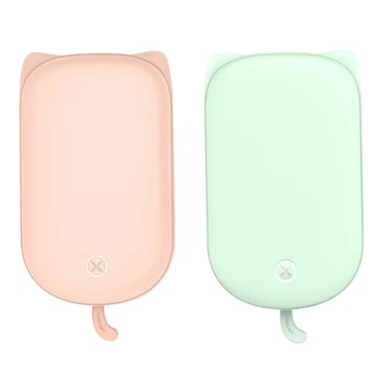 2 Set Portable Cute USB Rechargeable Hand Warmers Heater Pocket Mini Cartoon Power Bank Handy Heater Warmers, Green & Pink
2 Set Portable Cute USB Rechargeable Hand Warmers Heater Pocket Mini Cartoon Power Bank Handy Heater Warmers, Green & Pink