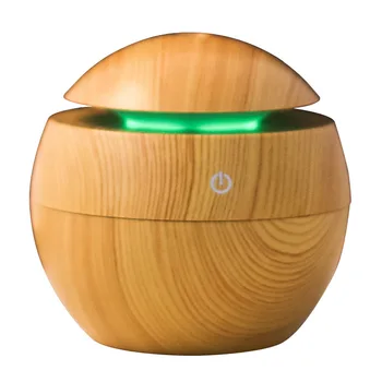 130ml USB Wood Grain Humidifier Aroma Essential Oil Diffuser Ultrasonic Air Mist Maker Air Dampener with Colorful Light
130ml USB Wood Grain Humidifier Aroma Essential Oil Diffuser Ultrasonic Air Mist Maker Air Dampener with Colorful Light