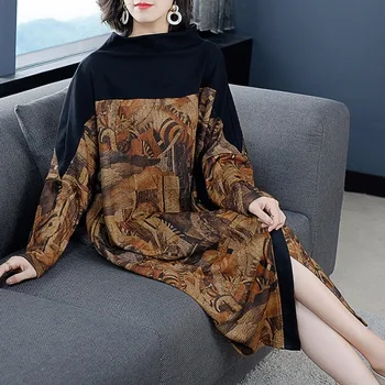 Vintage Floral Print Midi Dress Vestido De Festa Plus Size 5xl Dress For Women Ukraine Irregular Women's Dresses Vestidos 
Vintage Floral Print Midi Dress Vestido De Festa Plus Size 5xl Dress For Women Ukraine Irregular Women's Dresses Vestidos