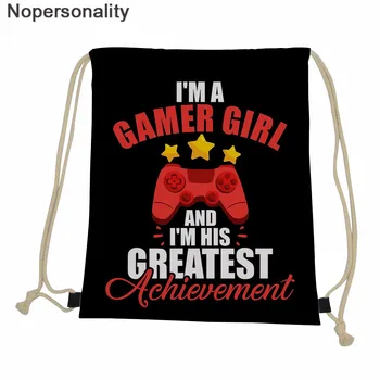 Nopersonality Waterproof Bags Kids Men's Drawstring Bag GAME OVER Printing Big Draw String Bags Custom Your Logo/Image Backpack
Nopersonality Waterproof Bags Kids Men's Drawstring Bag GAME OVER Printing Big Draw String Bags Custom Your Logo/Image Backpack