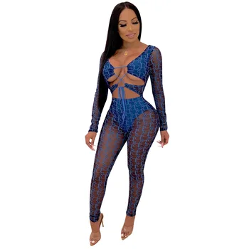 Autumn Winter Women Jumpsuit Bodycon Playsuit Bodysuit Overalls Rompers Plus Size Letter Print Mesh Long Sleeve Bandage Jumpsuit
Autumn Winter Women Jumpsuit Bodycon Playsuit Bodysuit Overalls Rompers Plus Size Letter Print Mesh Long Sleeve Bandage Jumpsuit