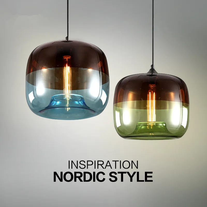 Nordic Stained Glass Pendant Lights modern Loft Industrial Led Pendant Lamp for Dining Room Light Fixture Home Decor Luminaire
Nordic Stained Glass Pendant Lights modern Loft Industrial Led Pendant Lamp for Dining Room Light Fixture Home Decor Luminaire