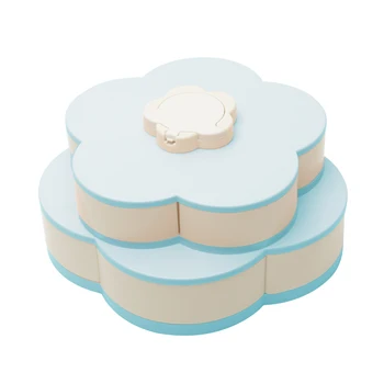 Petal-Shaped Sectional Candy Nut Box Storage Organizer ABS With Phone Stand Rotating Snack Serving Tray Double-deck Dried Fruit
Petal-Shaped Sectional Candy Nut Box Storage Organizer ABS With Phone Stand Rotating Snack Serving Tray Double-deck Dried Fruit