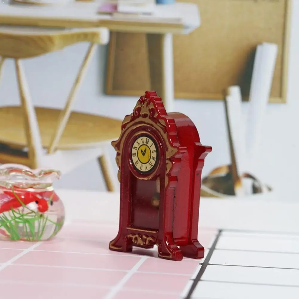 Dongzhur 1:12 Miniatures Dollhouse Accessories Classic Timeclock Retro Vintage Mini Dollhouse Clock M W9M1 Handicraft Decor R2O2
Dongzhur 1:12 Miniatures Dollhouse Accessories Classic Timeclock Retro Vintage Mini Dollhouse Clock M W9M1 Handicraft Decor R2O2