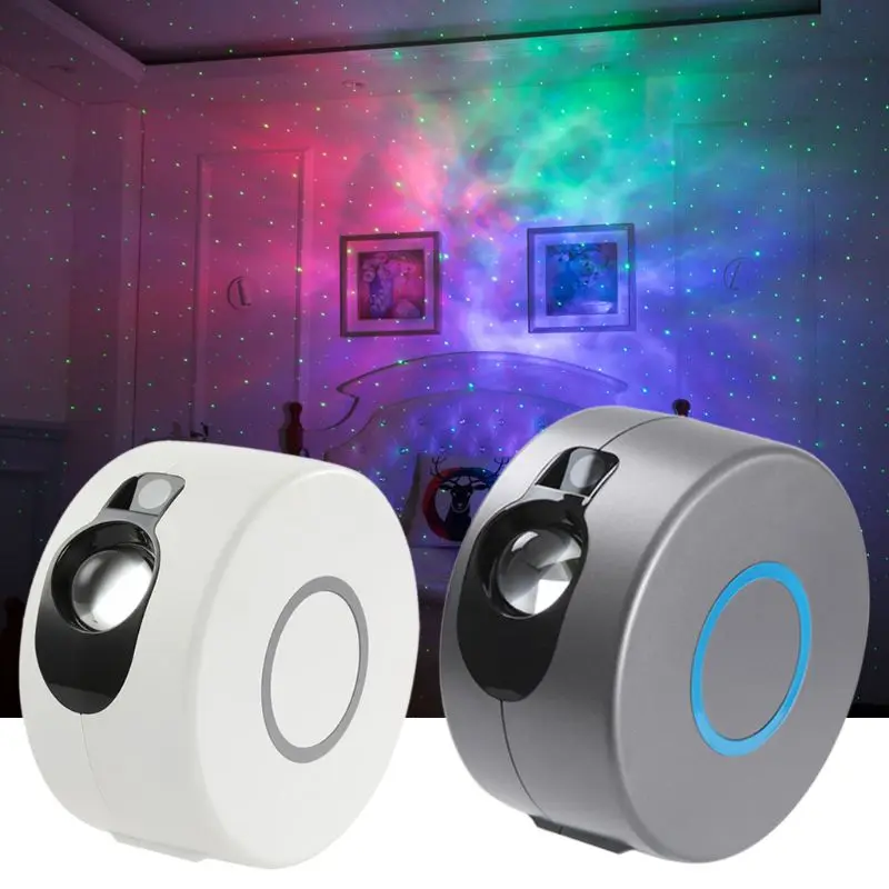Starry Sky Rotating Projector LED Night Light 7 Colors Ocean Wave Nebula Cloud Bedroom Remote Lamp
Starry Sky Rotating Projector LED Night Light 7 Colors Ocean Wave Nebula Cloud Bedroom Remote Lamp