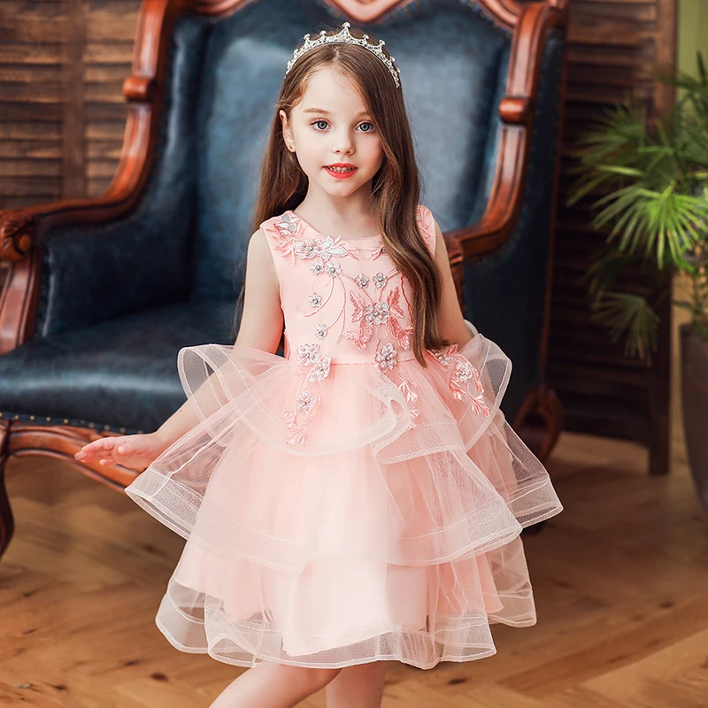 Baby Girl Dress Lace Applique Princess Desses for Girls 1-10 Years Attend Formal Party Wedding Baby Clothing New Arrival 2020
Baby Girl Dress Lace Applique Princess Desses for Girls 1-10 Years Attend Formal Party Wedding Baby Clothing New Arrival 2020
