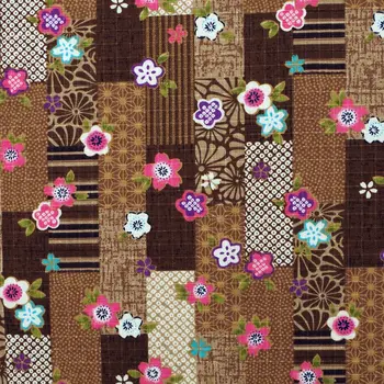 1 yard Ripstop Cotton Linen Fabric for sewing pathwork, bedding, hadmaking, Patch and Sakura (coffee background) (width=135cm)
1 yard Ripstop Cotton Linen Fabric for sewing pathwork, bedding, hadmaking, Patch and Sakura (coffee background) (width=135cm)