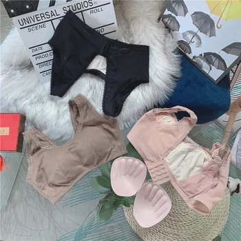 High end sleep vest type bras steel ring-free thin cotton BC cup lingerie large size beautiful back receiving breast bra
High end sleep vest type bras steel ring-free thin cotton BC cup lingerie large size beautiful back receiving breast bra