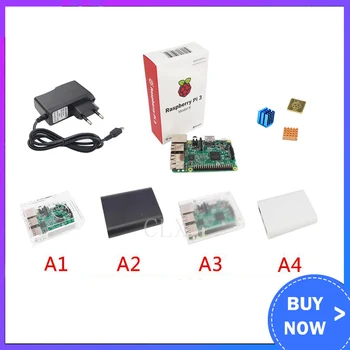 Raspberry Pi 3 Starter Kit + Raspberry pi 3 +case+ Power + Heat Sink for Raspberry pi 3
Raspberry Pi 3 Starter Kit + Raspberry pi 3 +case+ Power + Heat Sink for Raspberry pi 3
