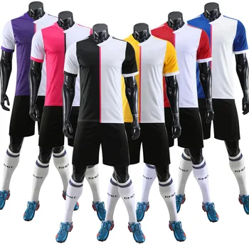 Men Kids Blank Soccer Suit Men Soccer Jersey Youth Football Tracksuit Training Suit Customized Team Uniform
Men Kids Blank Soccer Suit Men Soccer Jersey Youth Football Tracksuit Training Suit Customized Team Uniform