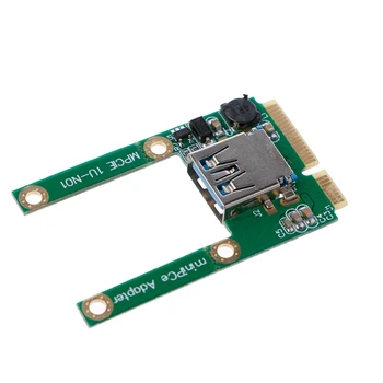 1 Set Mini PCI-E PCI-Express Card To USB 2.0 Male Converter Adapter Card R9JA
1 Set Mini PCI-E PCI-Express Card To USB 2.0 Male Converter Adapter Card R9JA