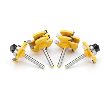 2Pcs 6/8mm Shank 3 Tooth T Mortise Tenon Cutter Woodworking Tongue Groove Router Bit Set
2Pcs 6/8mm Shank 3 Tooth T Mortise Tenon Cutter Woodworking Tongue Groove Router Bit Set