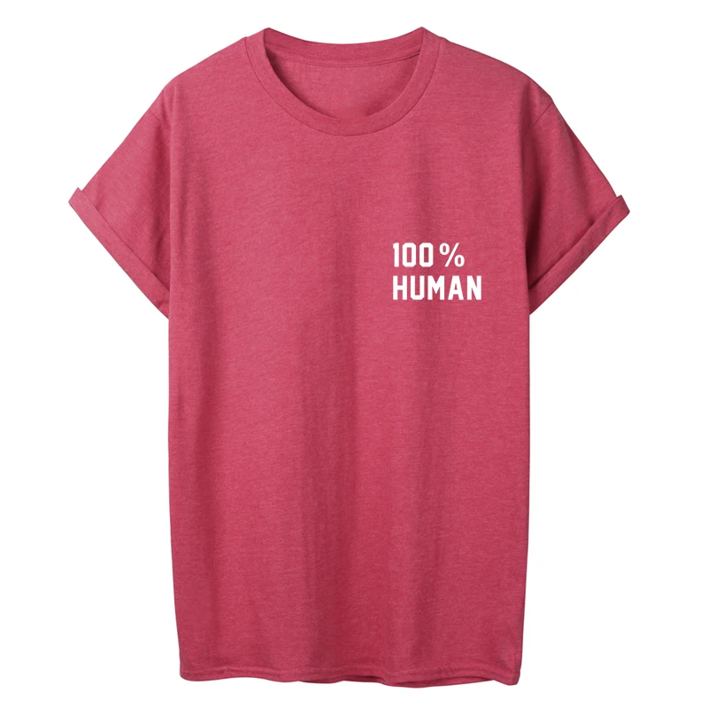 ONSEME 100% Human Letter Print Female T Shirts Cool Lady Girl Basic Tees Summer Casual Cotton T Shirt Women Hipster Tops Tshirt
ONSEME 100% Human Letter Print Female T Shirts Cool Lady Girl Basic Tees Summer Casual Cotton T Shirt Women Hipster Tops Tshirt