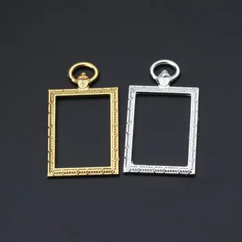 10Pcs DIY Metal Frame Pendant Bezel Setting Cabochon Setting UV Resin Charms DIY L4ME
10Pcs DIY Metal Frame Pendant Bezel Setting Cabochon Setting UV Resin Charms DIY L4ME