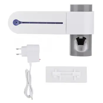 3in 1 UV Toothbrush Sterilizer Wall Mount Automatic Toothpaste Dispenser Bathroom EU 100-240V
3in 1 UV Toothbrush Sterilizer Wall Mount Automatic Toothpaste Dispenser Bathroom EU 100-240V