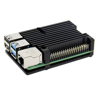 for Raspberry Pi 4 Metal 4 Generation Housing For Raspberry Pi 4 Generation B+ Aluminum Alloy Box 4B Heat Sink Accessories
for Raspberry Pi 4 Metal 4 Generation Housing For Raspberry Pi 4 Generation B+ Aluminum Alloy Box 4B Heat Sink Accessories