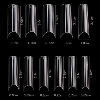 550pcs wholesale Long Fake Nails C Curved Plastic French Style Transparent Professional Nail Art Tips DIY Salon Decoration TY
550pcs wholesale Long Fake Nails C Curved Plastic French Style Transparent Professional Nail Art Tips DIY Salon Decoration TY