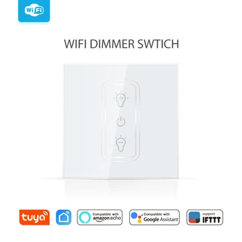 WiFi EU Dimmer Switch Stepless Dimming 2.4GHz Wifi One-key Connection Support APP Remote Control No Hub Required
WiFi EU Dimmer Switch Stepless Dimming 2.4GHz Wifi One-key Connection Support APP Remote Control No Hub Required