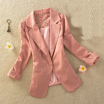 Women White Long Sleeve Office Jacket Solid Lace Tops Long Sleeve Jacket Ladies Cardigan Outwear coat Femme New 
Women White Long Sleeve Office Jacket Solid Lace Tops Long Sleeve Jacket Ladies Cardigan Outwear coat Femme New