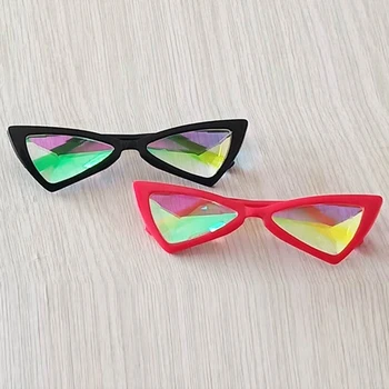 2019 new cat eye sunglasses women brand design retro colorful transparent colorful fashion sun glasses Kaleidoscope Glasses
2019 new cat eye sunglasses women brand design retro colorful transparent colorful fashion sun glasses Kaleidoscope Glasses