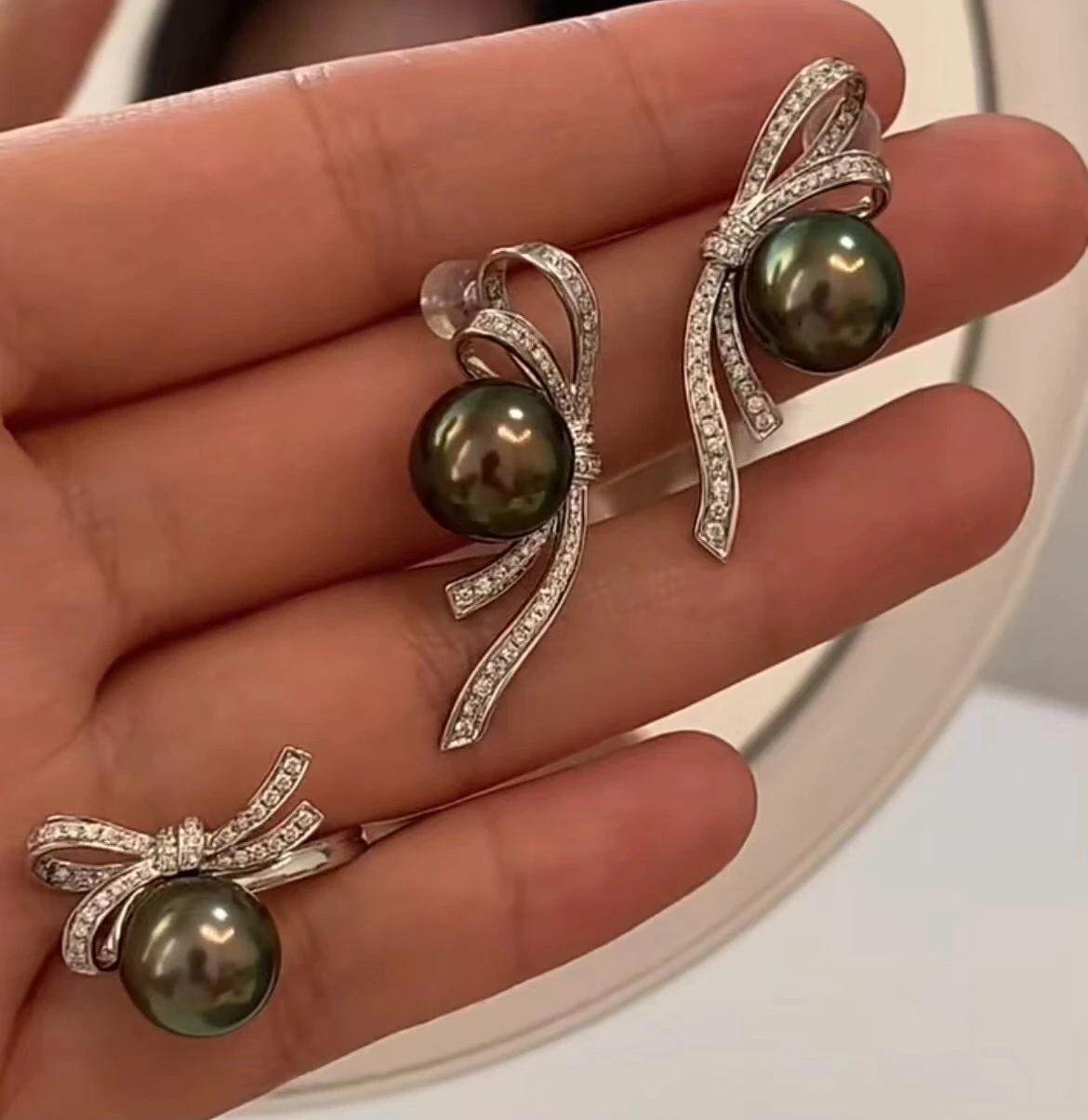 925 Sterling Silver Gorgeous Ring Earrings Set Mountings Findings Beautiful Jewelry Set Parts Fittings Women's Accessories
925 Sterling Silver Gorgeous Ring Earrings Set Mountings Findings Beautiful Jewelry Set Parts Fittings Women's Accessories