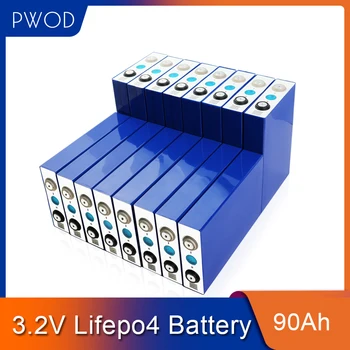 PWOD 8PCS GRADE A 3.2V 90Ah LiFePO4 Prismatic Cells 3500 Times Lifecycles For High Capacity DIY Battery Pack EU US TAX FREE
PWOD 8PCS GRADE A 3.2V 90Ah LiFePO4 Prismatic Cells 3500 Times Lifecycles For High Capacity DIY Battery Pack EU US TAX FREE